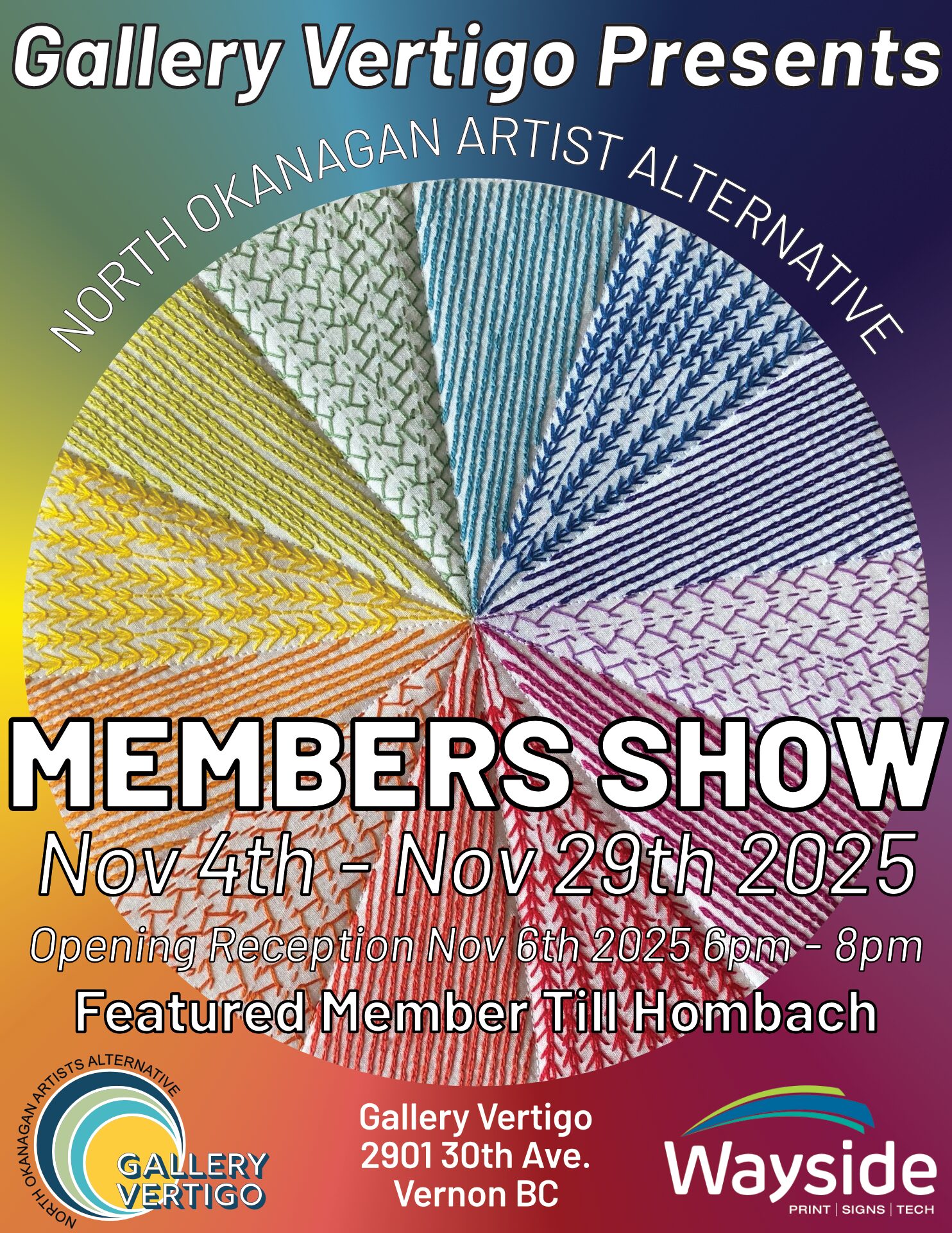 Member show poster 8.5×11